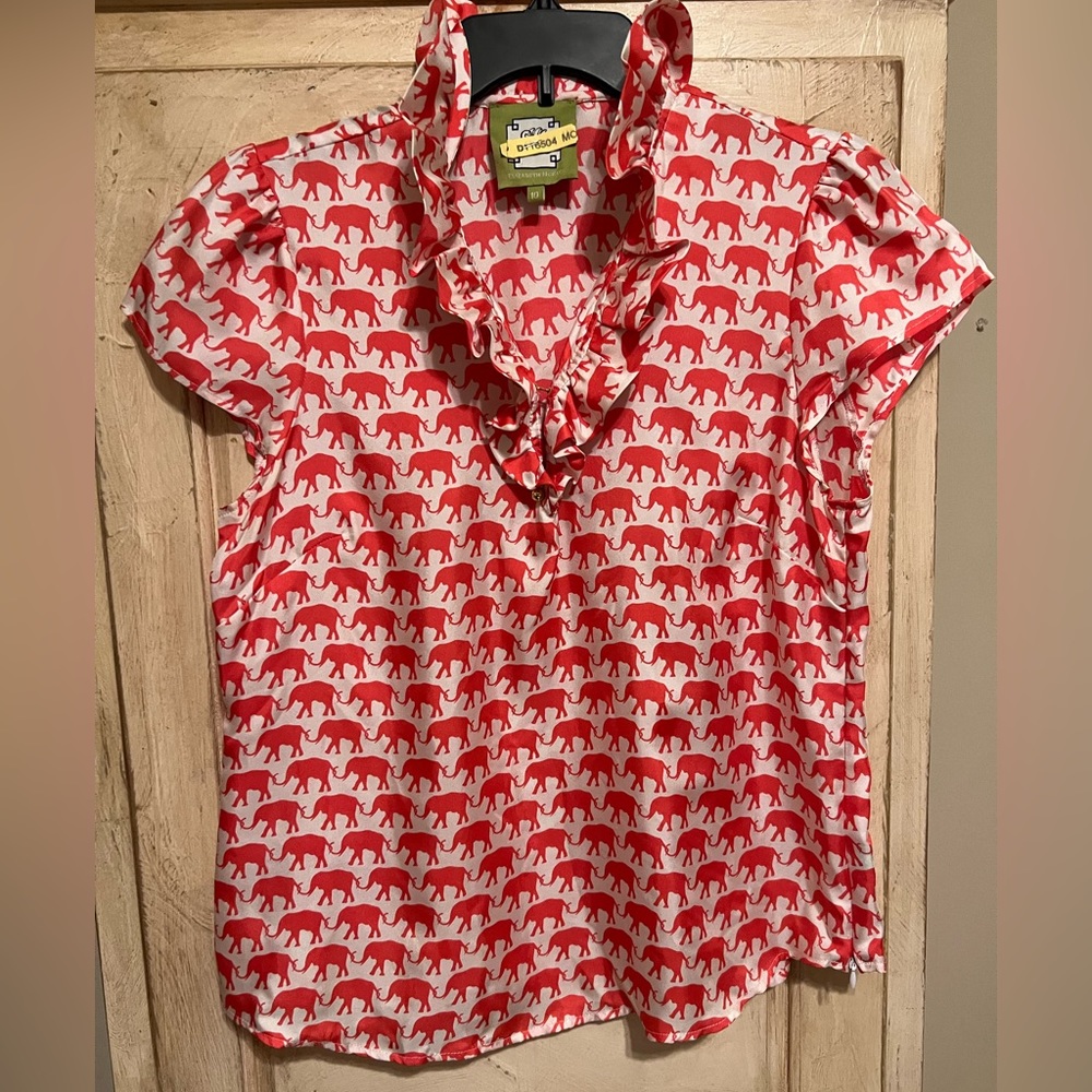Elizabeth McKay Elephant Blouse